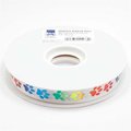 Petedge Top Performance 50 yards Printed Ribbon Rolls; White & Paws TP6729 95